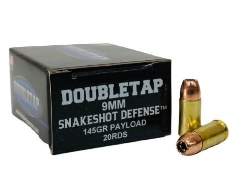 Doubletap 9mm Snake Shot Ammunition - 95 Grain Jacketed Hollow Point, Reloadable