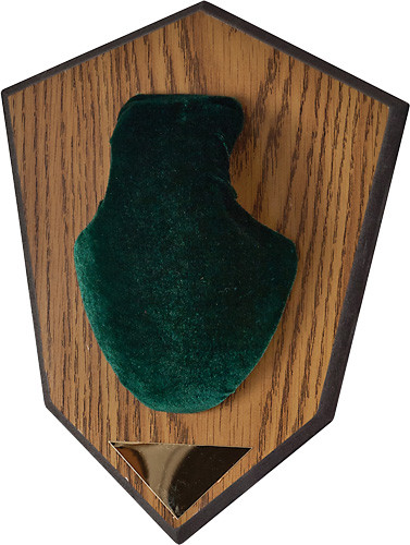 Allen Antler Mounting Kit with Wood Grain Laminate Finish and Green Skull Cover - Model 562A