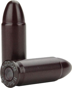 A-ZOOM Metal Snap Cap for .38 Super - Safe Handling & Dry Fire Practice Dummy