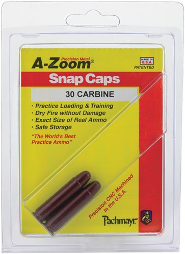 A-ZOOM Metal Snap Cap for .30 Carbine - Safe Firing Pin Release and Trigger Adjustment Tool
