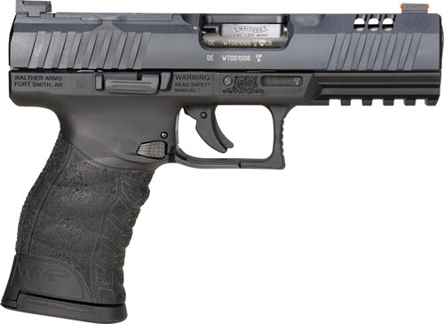 Walther WMP OR 22WMR 4.5-inch Semi-Auto Pistol with Optics Ready and 15-Round Magazines