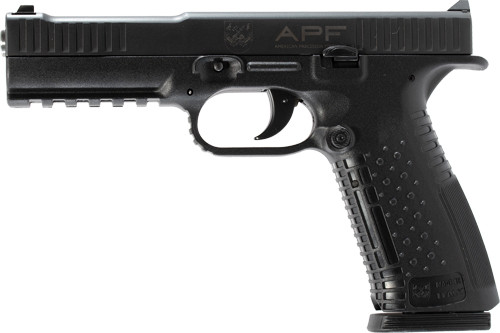 American Precision Firearms AFS1-9-BK-17 Strike One 9mm Semi-Auto Pistol with 5-Inch Barrel and Two Magazines