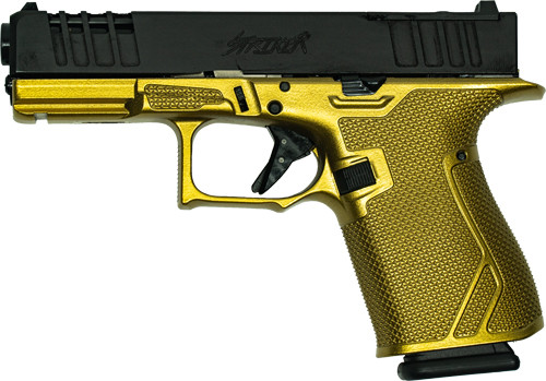 Great Lakes Firearms & Ammo GL19 G-GLD 9mm Luger Semi-Auto Pistol with 4-Inch Barrel and Gold Frame