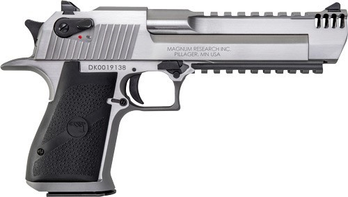 Desert Eagle Mark XIX .357 Magnum Semi-Auto Pistol with Stainless Steel Finish and Picatinny Rail