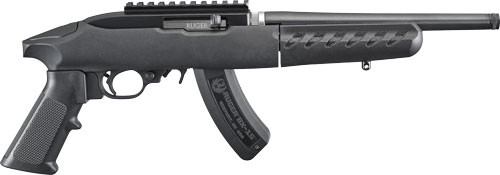 Ruger Charger Takedown .22 LR Semi-Auto Rifle with Picatinny Rail and Bipod