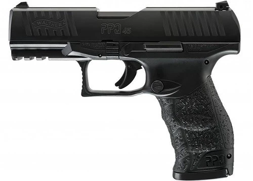 Walther PPQ M2 45 ACP Semi-Auto Handgun with 4.25-Inch Barrel and Adjustable Sights