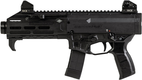 CZ-USA Scorpion 3 Plus 9mm Semi-Auto Pistol with 7.8-inch Barrel and 20-Round Magazines