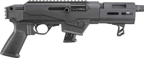 Ruger PC Charger 9mm Luger Semi-Auto Pistol with Interchangeable Magwell and Picatinny Rail
