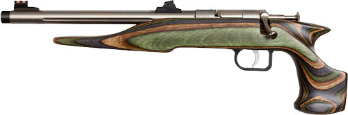 Chipmunk Pistol Hunter .22LR with Camo Laminate Stock and Fiber Optic Sights