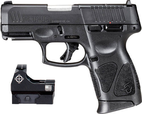 Taurus G3C 9mm Semi-Auto Pistol with 12-Round Magazines and Optics Ready Features