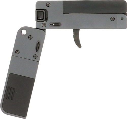 Trailblazer Lifecard 22WMR - Compact Break Action Firearm with Aluminum Frame and Grey Finish