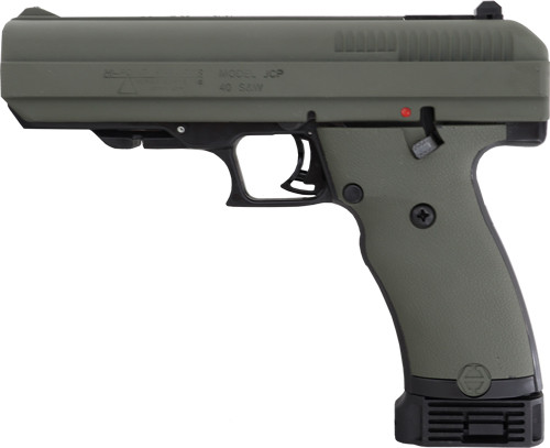 Hi-Point 40 S&W Pistol in OD Green with Adjustable Sights and 4.5-Inch Barrel