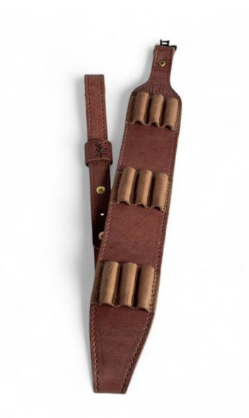 1791 Gunleather HNT-ASLR-BRW-A Shotgun Ammo Sling with Shell Holders