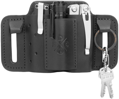 1791 Gunleather MN-ES-MF-BLK-A EDC Mini Easy Slide with Clips