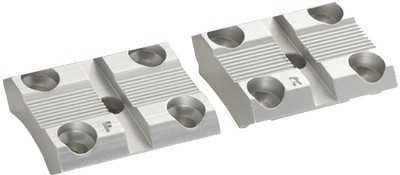 Weaver Base Top Mount Pair for Browning X-Bolt - Silver Matte Aluminum