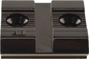 Weaver Base Top Mount #13 Aluminum Scope Mount with Black Gloss Finish