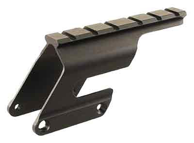 Aimtech Saddle Mount for Remington 1100/1187 12 Gauge Shotguns - Black Matte Aluminum Part ASM-1