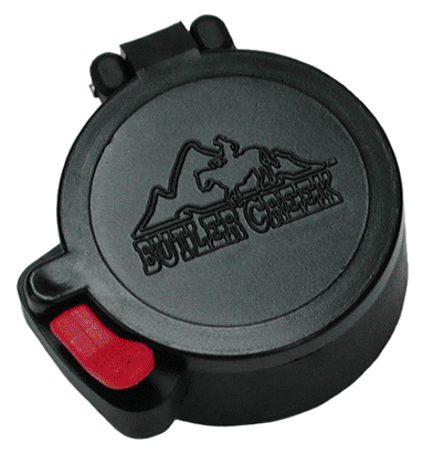 Butler Creek Flip Open #13 Eye Scope Cover for Optics - Black Plastic