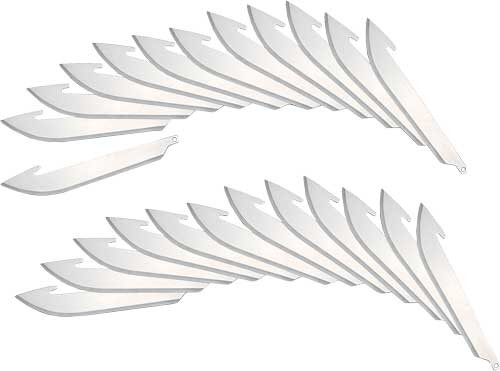 Outdoor Edge RR3524 Replacement Blades Kit for RazorSafe Knives - 24 Drop Point Blades