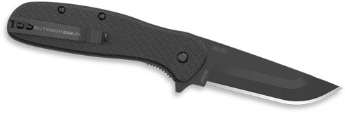 Outdoor Edge Razor VX2 3-Inch Folding Knife with G-10 Handle and Spring Assist