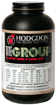 Hodgdon TiteGroup 1 lb Can - Reliable Spherical Propellant for Precision Reloading