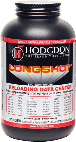 Hodgdon Longshot 1Lb Can - Versatile Magnum Shotshell and Pistol Powder