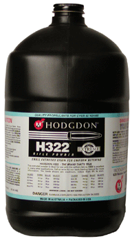 Hodgdon H322 8 lb. Rifle Powder - Match-Grade Accuracy for Small- and Medium-Capacity Cartridges