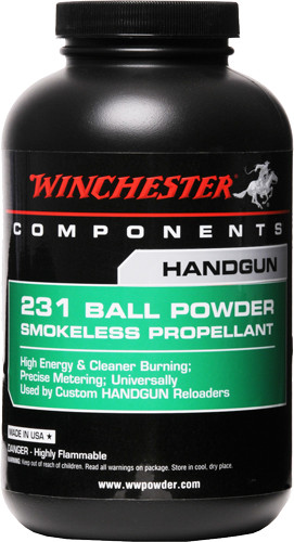 Winchester Powder 231 - 1 Pound Container for Handgun & Rifle Reloading