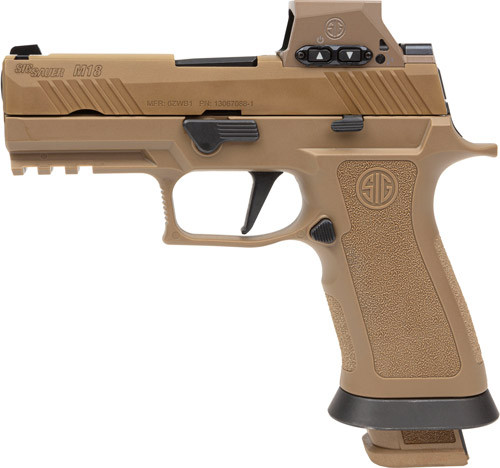 SIG M18 X Series RX 9mm Semi-Auto Pistol with 3.9-inch Barrel and Night Sights