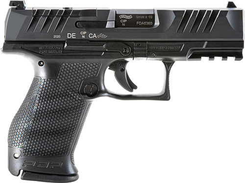 Walther PDP Compact OR 9mm Semi-Auto Pistol with Optics Ready Slide and 5-Inch Barrel