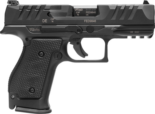 Walther PDP SF Compact 9mm Semi-Auto Pistol with Optics Ready Slide and 3 Magazines
