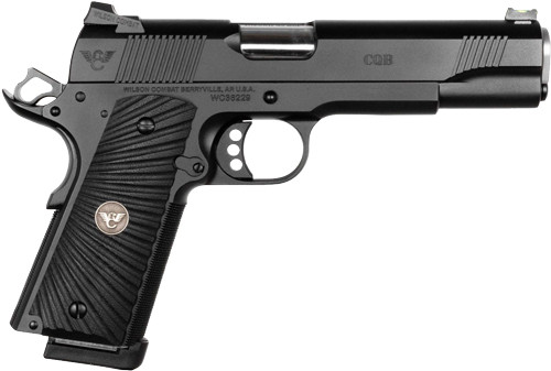 Wilson Combat CQB-FS-45A 45 ACP 5-Inch Semi-Auto Pistol with Fiber Optic Sights