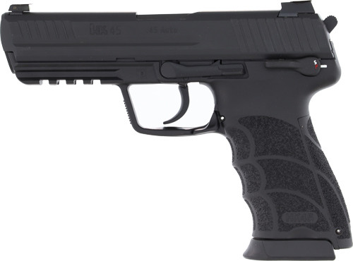 HK HK45 V1 DA/SA 45 ACP Semi-Automatic Handgun with Polymer Frame and Fixed Sights