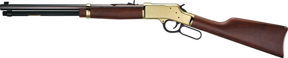 Henry Big Boy Brass .44 Mag Sporting Rifle with Octagon Barrel and Walnut Stock