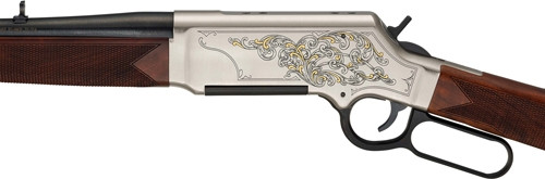 Henry Long Ranger Deluxe .243 Winchester Sporting Rifle with Walnut Stock and Gold Inlay