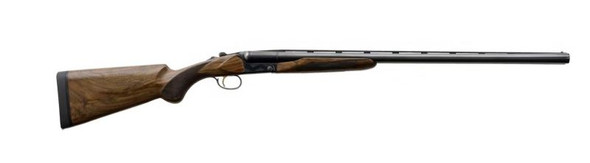 AKKAR 512 High Noon 12 Gauge Over/Under Shotgun with Walnut Stock and Blued Finish