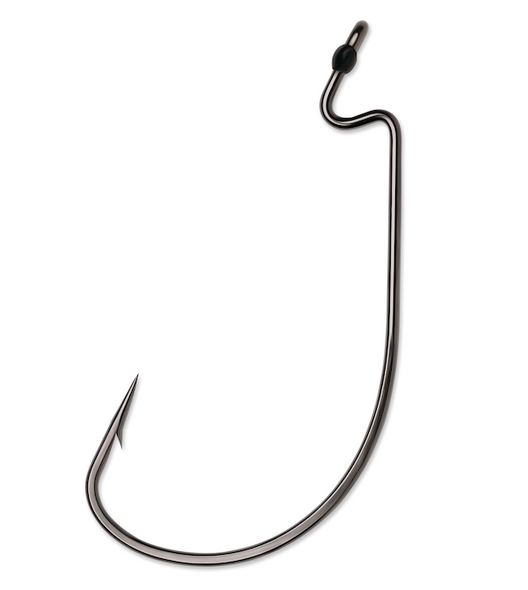 Rapala VMC Wide Gap Hook Black Nickel #3/0 - Durable Fishing Hook for Heavy-Duty Applications