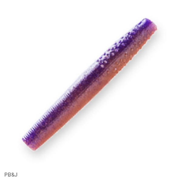 Z-Man Finesse TRD 2.75-Inch Soft Plastic Bait, PB&J, 8-Pack - TRD275-238PK8