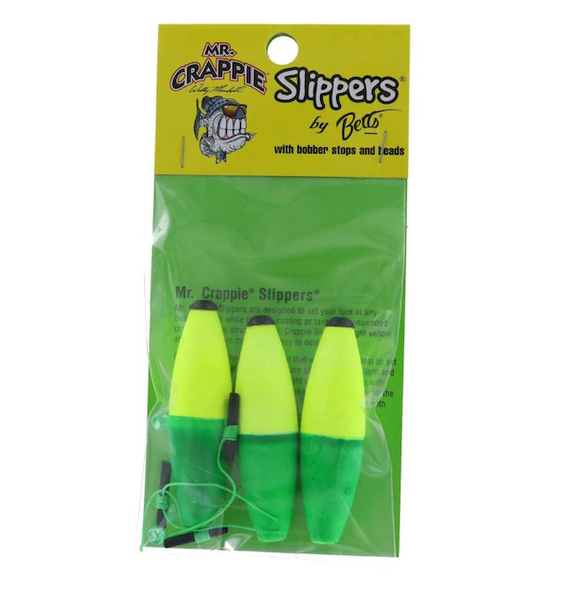 BETTS Tackle Mr. Crappie Pegeez Floats 1.5 inch Cigar - Pack of 3