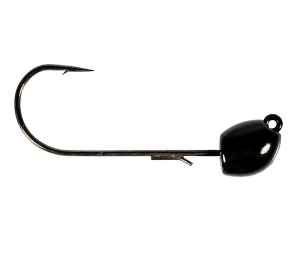Z-Man SMH Jigheads 1/4 oz Black - Pack of 3 by Z-Man Fishing Products SMH14-02PK3