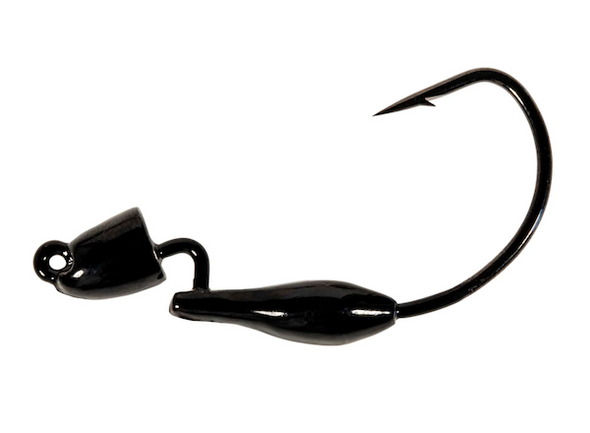 Z-Man Fishing Products Pro BulletZ 3/0 3/16 oz Lures - Black, Pack of 3 P3H316-02PK3
