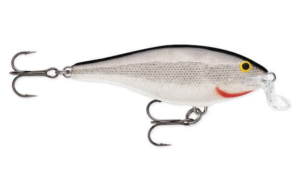 Rapala Shallow Shad Rap 05 Silver - Durable Fishing Lure for Freshwater and Saltwater