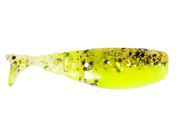 Z-Man Fishing Products Shad Fryz 1.75" Space Guppy 8-Pack - Versatile Soft Baits for Freshwater and Saltwater Fishing MSH-69PK8