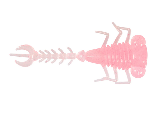 Z-Man Fishing Products MLA-270PK8 Larvaz 1.75" Pink Glow Soft Baits, 8-Pack MLA-270PK8