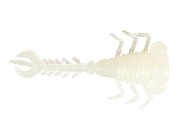 Z-Man Fishing Products MLA-231PK8 Larvaz 1.75" Glow Soft Baits - 8 Pack