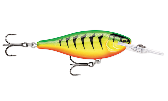 Rapala Shad Rap Elite 75 Gilded Fire Tiger - Premium Fishing Crankbait