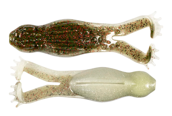 Z-Man Fishing Products Goat Toadz 4-Inch Redbone Soft Plastic Baits - 3 Pack