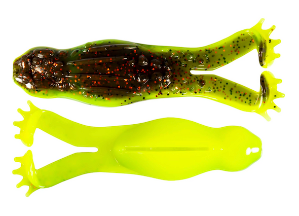 Z-Man Fishing Products Goat Toadz 4-Inch Coppertreuse 3-Pack GTT-109PK3