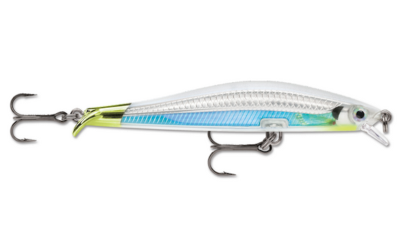 Rapala Ripstop 12 Albino Shiner - Durable Soft Plastic Lure for Freshwater Fishing