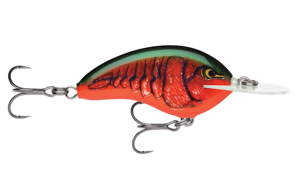 Rapala OTTS Garage Deep Tiny 07 Red Crawdad Fishing Lure - OGT07RCW